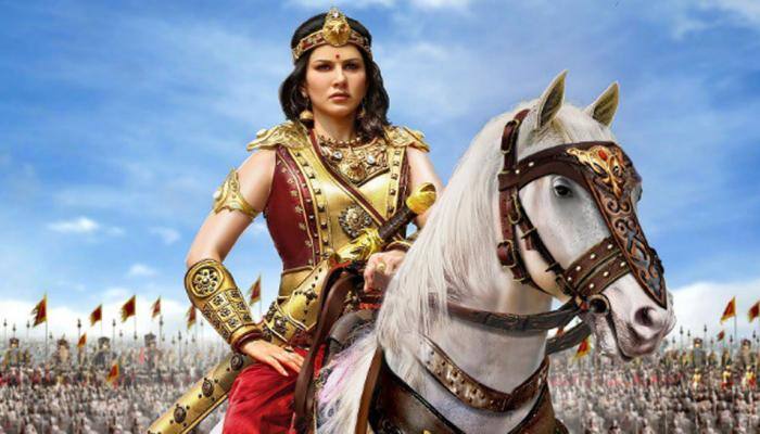 Move over Prabhas&#039;s &#039;Baahubali&#039;, Sunny Leone&#039;s warrior princess avatar in &#039;Veeramadevi&#039; first look will stun you