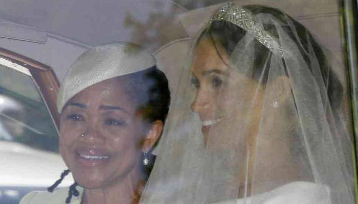 Meghan Markle walks down the aisle in Windsor for wedding to Prince Harry