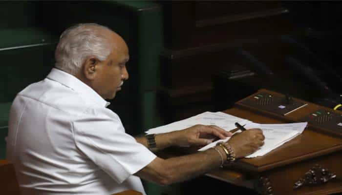 Emotional Yeddyurappa resigns minutes before Karnataka Assembly floor-test