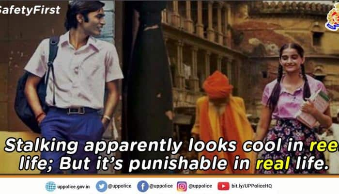  We&#039;ll be your &#039;Raanjhanaa&#039; - stalk, follow and chase you: UP Police trolls eve-teasers