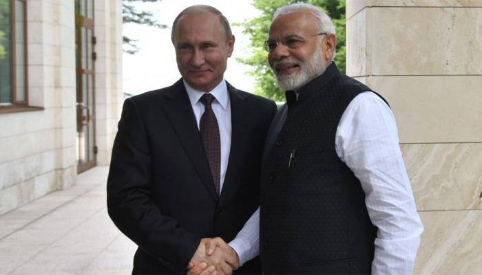  PM Narendra Modi meets Vladimir Putin in Sochi, hails Indo-Russian friendship
