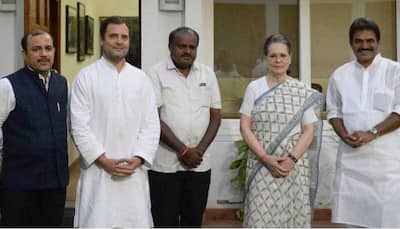 Sonia, Rahul Gandhi to attend Kumaraswamy's oath-taking ceremony in Bengaluru