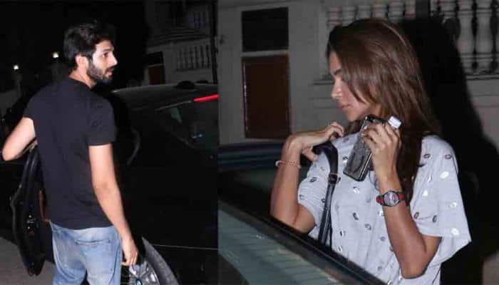 Kartik Aaryan spotted with rumoured girlfriend Dimple Sharma in Juhu