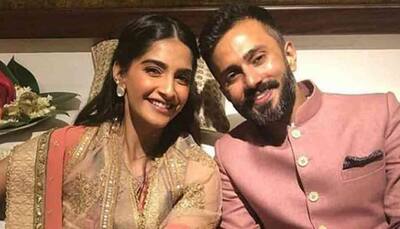 This is how Anand Ahuja reacted to Sonam Kapoor's look in Tareefan song from Veere Di Wedding