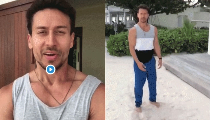 Tiger Shroff showcases super-human trait, effortlessly pulls off a side-flip - Watch