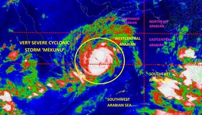 Very severe cyclonic storm 'Mekunu' may move northwards from Southwest Arabian Sea in next 24 hours 