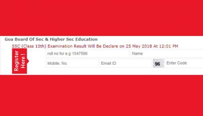Goa SSC class 10 result 2018: Goa Board of Secondary and Higher Secondary Education (GBSHSE) to declare Class 10 Results 2018 today on gbshse.gov.in at 12 noon