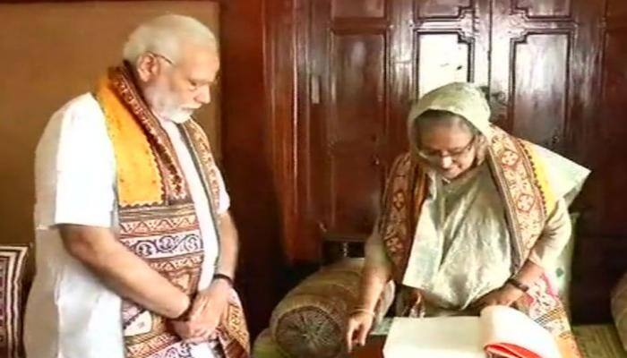 PM Modi, Sheikh Hasina inaugurate Bangladesh Bhavan in Shantiniketan