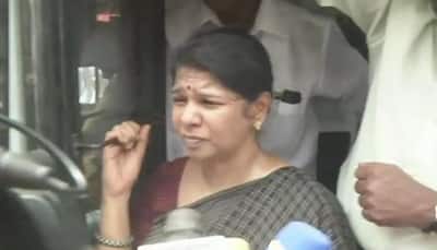 DMK MP Kanimozhi detained during protest against police firing in Thootikudi