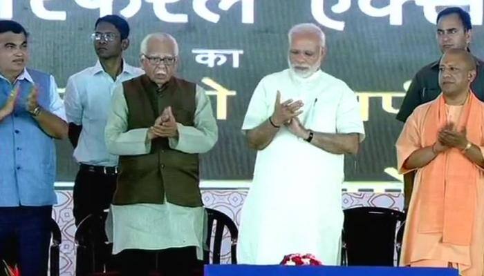 Eastern Peripheral Expressway, India's first Expressway to use solar power inaugurated by PM Narendra Modi