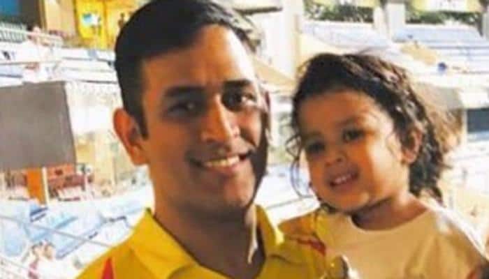 Ziva offering Frooti to daddy Dhoni after CSK IPL win is the cutest thing on the internet! Watch