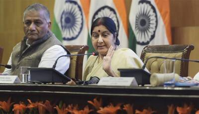 Talks with Pakistan not appropriate when  people are dying on the border: External Affairs Minister Sushma Swaraj 