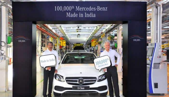 Mercedes-Benz crosses manufacturing milestone of 1 lakh cars