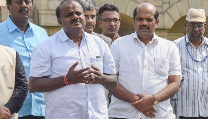 Did not mean to show disrespect to people: Kumaraswamy on &#039;at mercy of Congress&#039; remark 