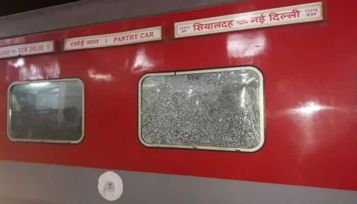 Six passengers injured after stones pelted at Sealdah-Rajdhani Express