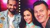 Elli AvrRam makes Brett Lee and Irfan Pathan dance to Shah Rukh Khan's popular song—Watch 