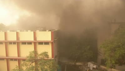 Over 12 hours on, Delhi's Malviya Nagar fire yet to be doused, firefighting operations on