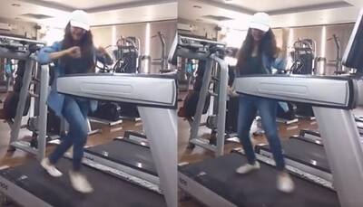 Girl dances while working out on treadmill, video goes viral—Watch