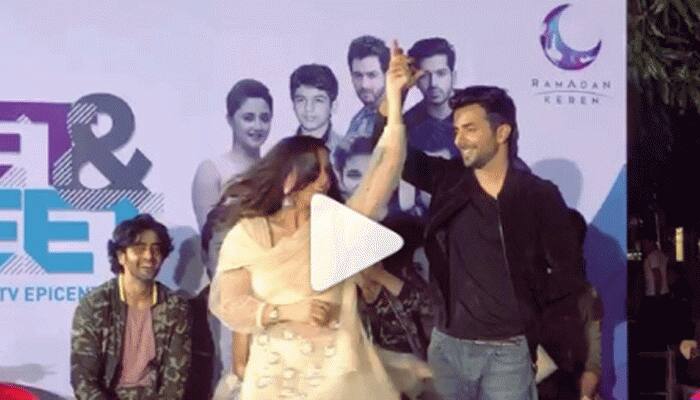 Kundali Bhagya couple Shraddha Arya and Manit Joura's impromptu romantic dance makes Indonesian fans go crazy - Watch