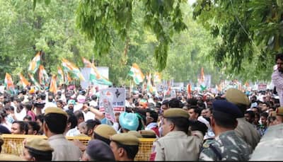 Youth Congress protests against fuel price rise