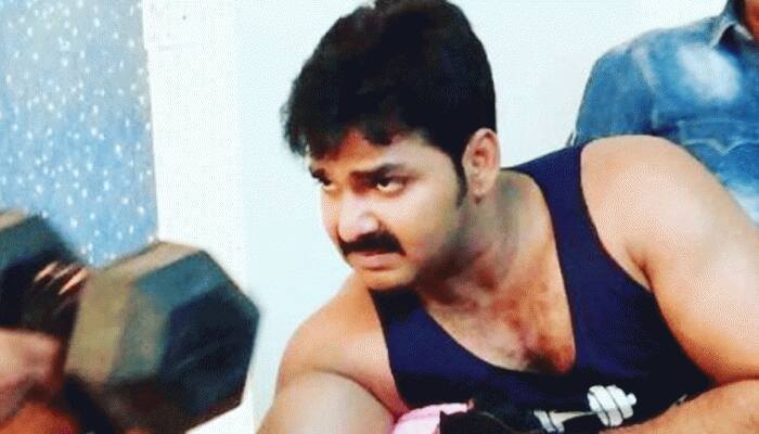 Pawan Singh&#039;s workout videos will give fitness goals - Watch