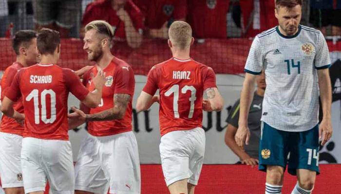 World Cup hosts Russia suffer more misery in loss to Austria