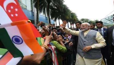 PM Narendra Modi hails close ties between India and Singapore