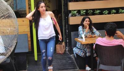 Sara Ali Khan looks summer ready in white top and ripped jeans—Pics 