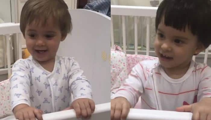 Karan Johar posts adorable video of twins Yash and Roohi&#039;s &#039;screaming match&#039;—Watch