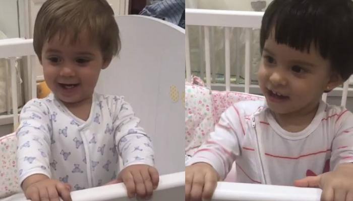 Karan Johar posts adorable video of twins Yash and Roohi's 'screaming match'—Watch
