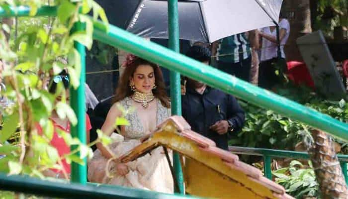 Kangana Ranaut is all decked up on sets of Mental Hai Kya — See photos