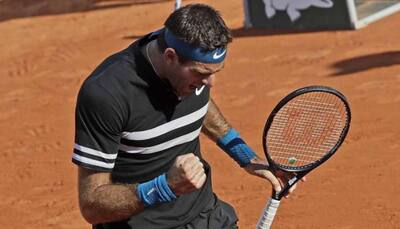 French Open: Juan Martin del Potro powers on with menacing display