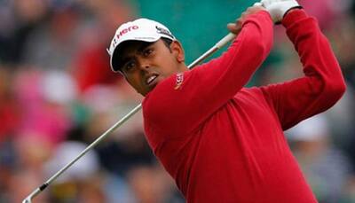 Confident Anirban Lahiri blazes through front nine at Memorial; Tiger Woods lies seventh