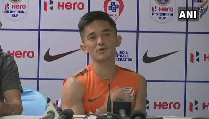 All eyes on Sunil Chhetri as India take on Kenya