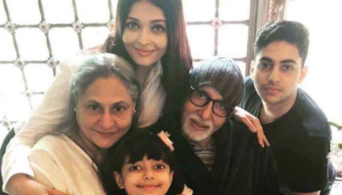 Aishwarya Rai Bachchan posts family pic on Amitabh-Jaya Bachchan&#039;s 45th wedding anniversary and it&#039;s heartwarming!