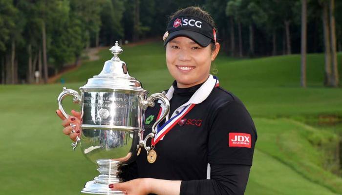 Ariya Jutanugarn averts disaster to win U.S. Women&#039;s Open in playoff