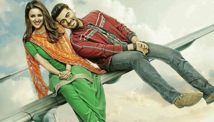 Arjun Kapoor, Parineeti Chopra enjoy a fun ride on the sets of Namaste England-Watch