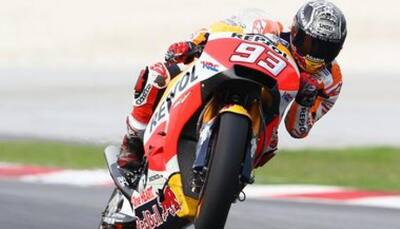 Motor racing: MotoGP champion Marc Marquez tests Toro Rosso F1 car