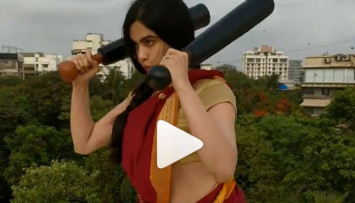 Adah Sharma works out wearing a saree, video goes viral—Watch