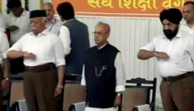Congress tweets attack on RSS minutes before Pranab Mukherjee's address at its Nagpur headquarters