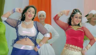Bhojpuri siren Rani Chatterjee-Gunjan Pant's sizzling dance on 'Ishq Bada Bedardi Hai' has got that 90s feel! Watch