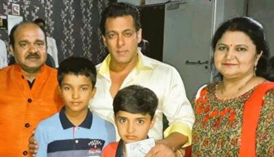 Uncle whose Govinda style dance video went viral, meets Salman Khan with family—Pics 