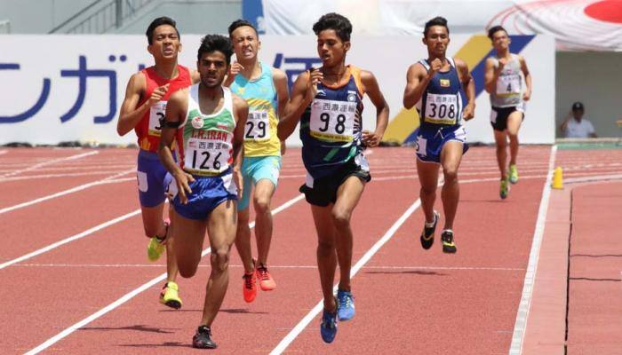 Anu Kumar wins men&#039;s 800m at Asian Junior Athletics Championships