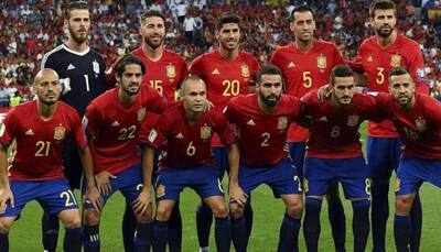 Spain back to training in Russia after narrow win in Tunisia friendly