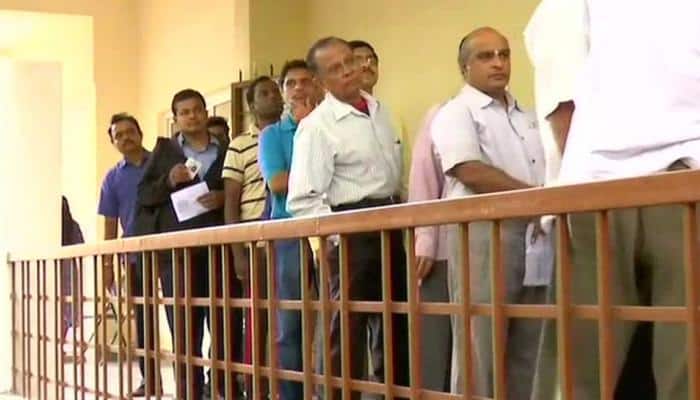 Voting underway in Karnataka's Jayanagar constituency
