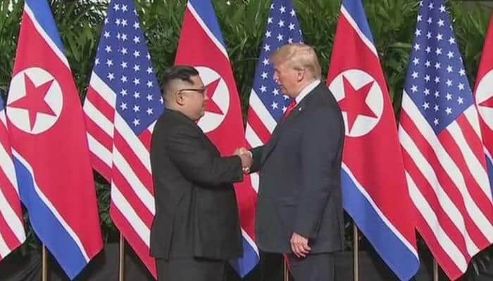 Donald Trump, Kim Jong-Un arrive for historic US-North Korea summit in Singapore