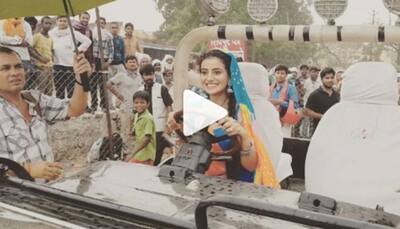 Akshara Singh-Ritesh Pandey urge fans to watch Nirahua-Amrapali's 'Border' in true blue Bhojpuri style—Watch