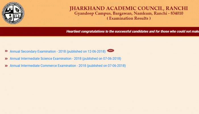 JAC Jharkhand Class 10 Board Matric results 2018: Overall pass percentage 59.48%, Hazaribagh district performs best