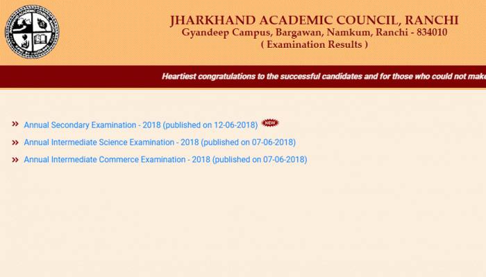 JAC Jharkhand Class 10 Board Matric results 2018: Overall pass percentage 59.48%, Hazaribagh district performs best