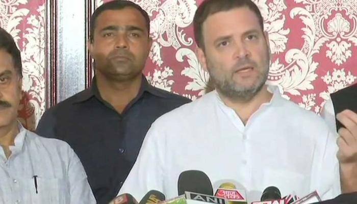 Rahul Gandhi attacks BJP over rising petrol prices, says govt not willing to bring fuel under GST